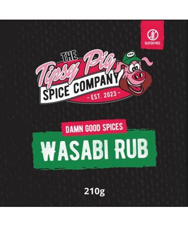 Damn Good Spices! Wasabi Rub Seasoning & Spice (Made In Canada) (210g) - Buy Online on GoSupps.com