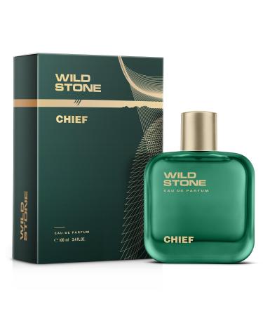 Wild - Stone's Chief Perfume for Men 100ml| Luxury Eau De Parfum | Long-Lasting Fragrance | Best Gift for Him l Premium Perfume for Men l Infused with Aquatic and Woody Notes