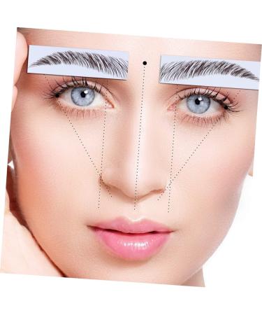 Housoutil 4pcs Eyebrow Stickers Eyebrow Stenciebrow Transfer Eyebrow Tattoos Imitation Eyebrow 6d Hair Tool - Buy Online on GoSupps.com