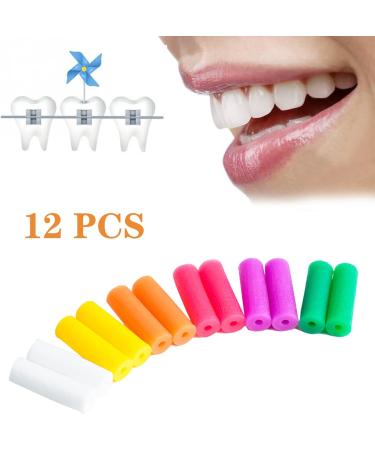 NITAIUN 12-Piece Aligner Tray Set - Chewies & Chompers in 6 Colors for Optimal Dental Alignment | International Shipping Available - Buy Online on GoSupps.com