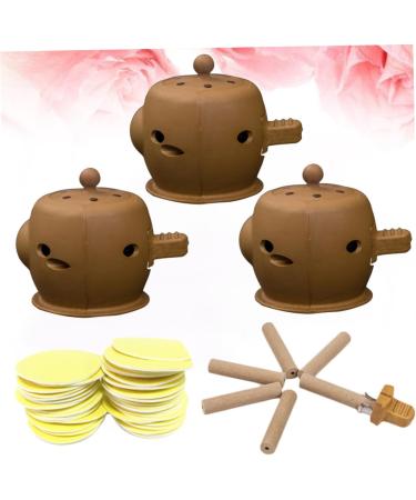 Lurrose Vascular Tools Set - Moxa Heating Cushion & Accessories for Moxibustion | Portable Moxa Burner & Stick Kit - Buy Online on GoSupps.com