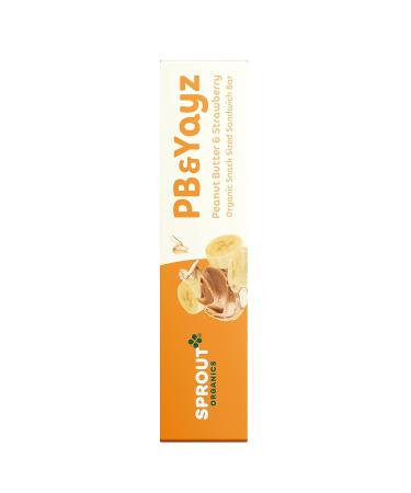 Sprout Organics PB & Yayz Toddler Snack Bars - Peanut Butter & Banana - 5 Bars (1.02 oz Each) - 6 Boxes - Buy Online on GoSupps.com