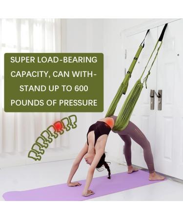 Adjustable Waist Leg Stretch Strap with Door Anchor | Flexibility Trainer for Fitness, Dance, Ballet & Gymnastics - Buy Online on GoSupps.com