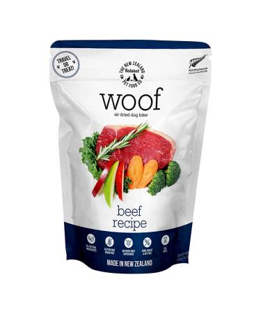 Woof Beef Air Dried Food 3.5oz, Brown