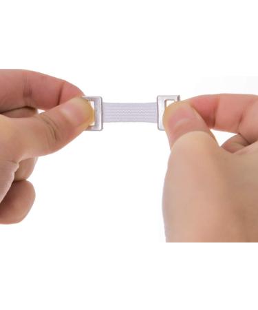 ORIENTOOLS 50pcs Elastic Bandage Clips - Metal Clasps for Stretch Bandages - Latex-Free Fastener Clips in White - Buy Online on GoSupps.com