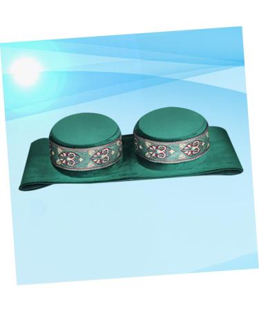 JECOMPRIS Moxa Holder Tool Kasten - Green Moxibustion Device Double Layer Fabric 113x10cm for Massage & Wellness - Buy Online on GoSupps.com