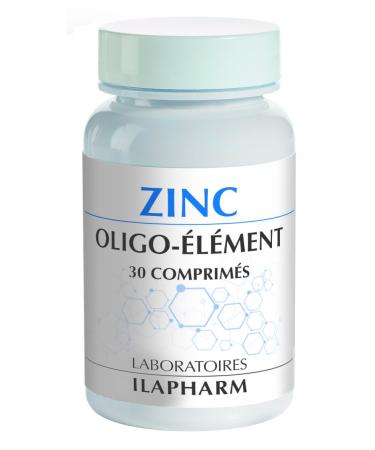 Ilapharm Laboratories - ZINC - Essential trace element - Bottle of 30 tablets