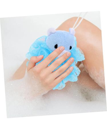 Zerodeko Cartoon Bath Sponges Set - 4 Large Washing Balls for Baby & Home | Soft Body Sponge - International Shipping Available - Buy Online on GoSupps.com