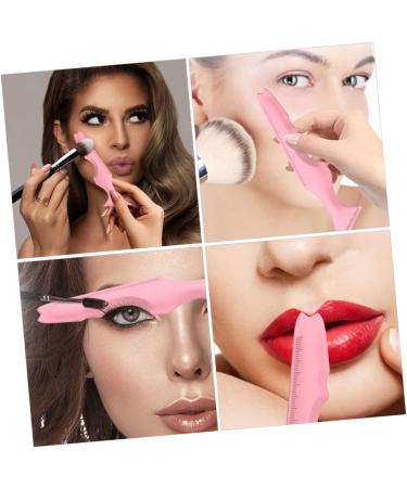 Baluue 15 Pcs Silicone Beauty Ruler Lipstick Wearing Aid Mauve Eyeshadow Eyelash Applicator Lash Mascara - Buy Online on GoSupps.com