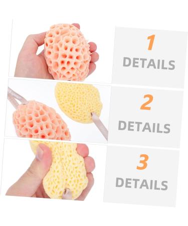 Buy Hemoton 14 Pcs Bath Balls & Sponge Set | Exfoliating Honeycomb Body Scrubber & Spa Loofah - International Shipping Available - Buy Online on GoSupps.com