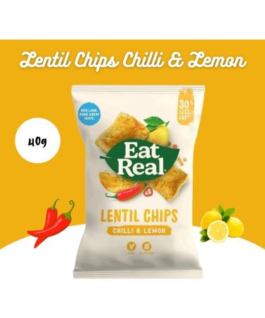 Eat Real Chips Packet Pick N Mix - Choose From 20+ Flavours | Chilli - Lemon Veggie Straws Tomato - Basil Sea Salt Sour Cream & Chive - Pack of 2 1 count (Pack of 2) - Buy Online on GoSupps.com