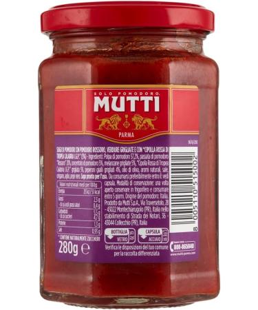 Italian Gourmet E.R. Mutti Sugo con Pomodoro Rossoro 3 grilled vegetables and red onion sauces Tropea Calabria pgi 280g + Italian Gourmet Polpa 400g - Buy Online on GoSupps.com