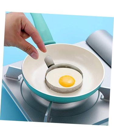 Zerodeko 6 Pcs Fried Egg Kitchen Tools Egg Ring Round Egg Omelette Cooking Mould Mold Model Stainless Steel - Buy Online on GoSupps.com
