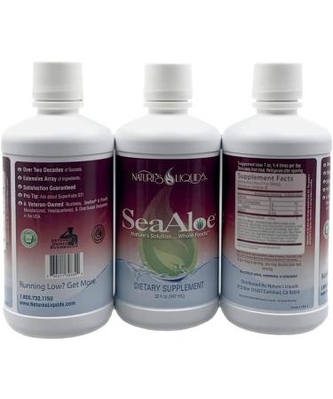 SeaAloe Liquid Whole Food - 32 Ounces | Powerhouse of Nutrients - Buy Online on GoSupps.com