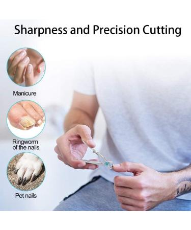 Nail Clippers Set 3 Piece Fingernail Toenail Clippers for Thick Nails Large Openning Nail Clippers Nail Clipper for Adult Men Women Seniors with Protable Storage Box - Buy Online on GoSupps.com