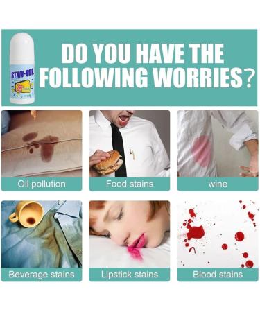 Stain Remover for Clothes | Multi-Purpose Roll Bead Fabric Stain Eliminator for International Shipping - Buy Online on GoSupps.com