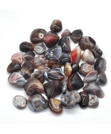 for 100g Natural Botswana Agate Tumbled Stones Bulk Crystals Reiki Polished Gemstones Gem Raw Aquarium Decoration Minerals Raw Stones and Minerals dingchi Stone Mineral Specimen - Buy Online on GoSupps.com