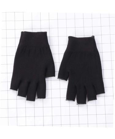 minkissy 2 Pairs Moisturizing Gloves Black Gloves Mositurizing Glove Mositurizing Fingerless Glove Gel Gloves Hydrating Glove Spa Glove Whitening Glove Simple Apparel - Buy Online on GoSupps.com