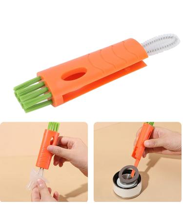 5pcs Razor Cleaning Brush Set - Portable Multipurpose Nylon Hair Shaver Cleaner for Cups & Plates | Best eCommerce Deal - Buy Online on GoSupps.com