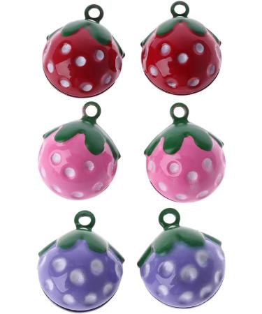 Lvyuanda 2Pcs Pet Collar Bells - DIY Accessories for Dog/Cat Collars - Safety Loud Bell (Red) - Buy Online on GoSupps.com