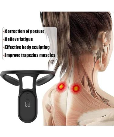 NeckEase Ultrasound Lymphatic Massage Device - Soothing Neck Instrument for Pain Relief | Black - Buy Online on GoSupps.com