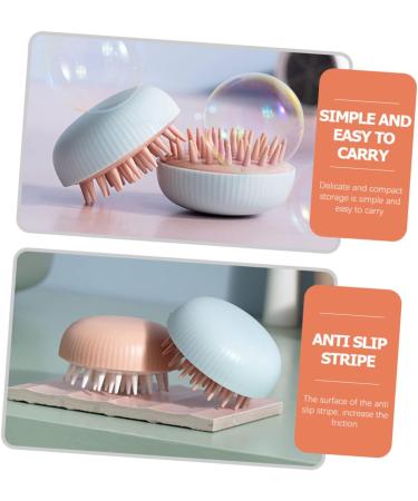 Tovinanna 9-Stk Shampoo Brush & Hair Accessories | Head Massage & Cleaning Brush for Shower | Dual-Use Hair Comb - Buy Online on GoSupps.com