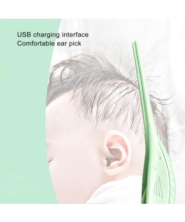 USB Rechargeable LED Ear Wax Cleaner Tool for Kids - Mint Green - Buy Online on GoSupps.com
