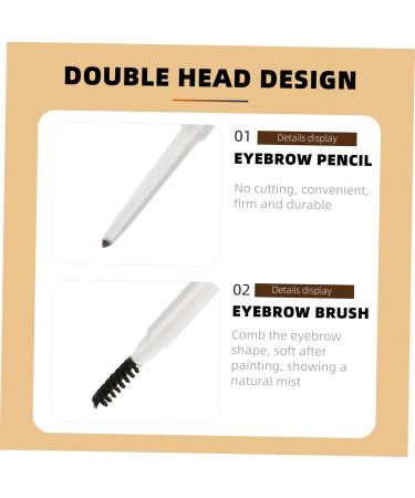 FOMIYES 6 Pcs Double-headed Waterproof Eyebrow Pencil Waterproof Brow Pencil 2 in 1 Brow Pen Makeup Pen Wild - Buy Online on GoSupps.com