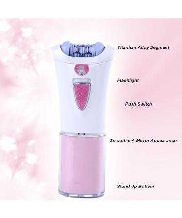 Glabrous Skin Epilator - Smooth Glide Wireless Hair Removal for Women - Body, Face, Legs (1Pcs) - Buy Online on GoSupps.com