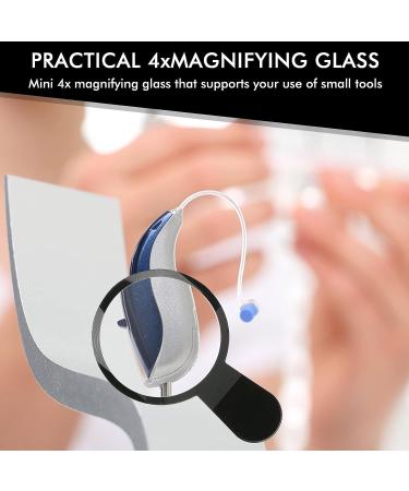 Hearing Aid Amplifier Cleaning Tools - 9 Piece Kit with Brushes, Earbuds, and Magnifier - Buy Online on GoSupps.com