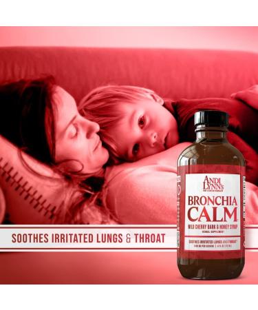Andi Lynn's Wild Cherry Bark Syrup | 4oz Bronchial Wellness Herbal Syrup | Made in USA | Handcrafted for Throat and Respiratory Health - Buy Online on GoSupps.com
