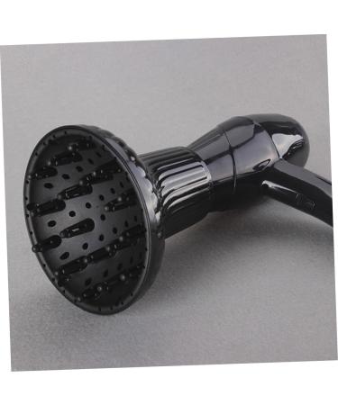 WOONEKY Nozzle for Hair Dryer Hair Dryer Connectors Curly Hair Diffuser Curl Hair Curling Hair Black - Buy Online on GoSupps.com