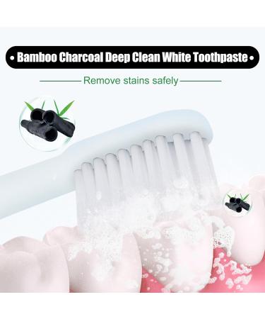 Bamboo Charcoal Deep Toothpaste 100g - Natural Whitening & Deep Cleaning Activated Carbon Toothpaste - Buy Online on GoSupps.com