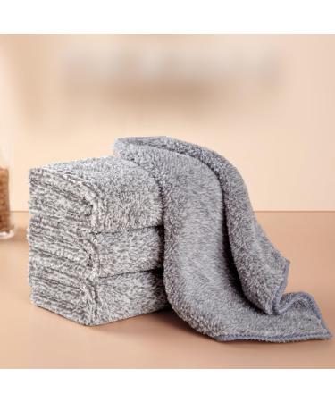 Dishcloth Bamboo Fiber Dish Towel Household Cleaning Cloths Rags Dishcloths 25*25cm_10pcs - Buy Online on GoSupps.com