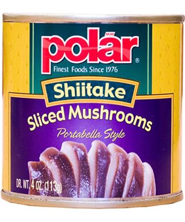 MW polar Sliced Shiitake Mushrooms, 4 Ounce (Pack of 1)