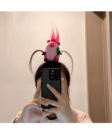 Plush Animal Headbands - Makeup AnimalCartoon Capybara Headband Decor Cute and Fun Photo Props Capybara Shape Face Washing Tool for Sports Shower Makeup Face Wash and Skincare (Coffee+Pink) - Buy Online on GoSupps.com