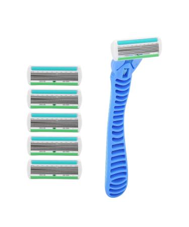 Body Hair Manual Shaver Handheld Shaver Stainless Steel for Home for Salon for Travel