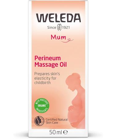 Weleda Perineum Massage Oil 50ml - Prevent Tearing During Childbirth - Buy Online on GoSupps.com
