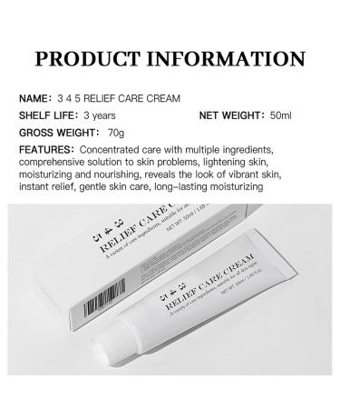 FEESHOW 50ml Nourishing Face Moisturizer - Daily Hydration Cream for Soothing Relief All Skin Types White One Size One Size White - Buy Online on GoSupps.com