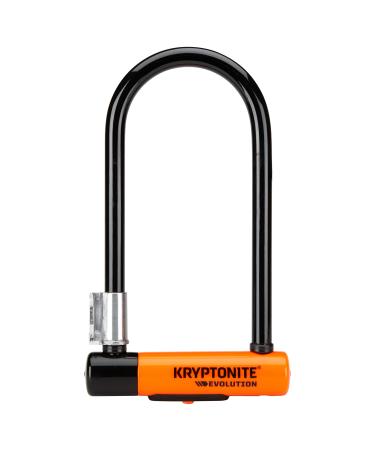 Kryptonite Evolution Standard Bike U-Lock, Heavy Duty Anti-Theft Bicycle U Lock, 14mm Shackle with Mounting Bracket and Keys, High Security Lock for Bicycles Scooters - Buy Online on GoSupps.com
