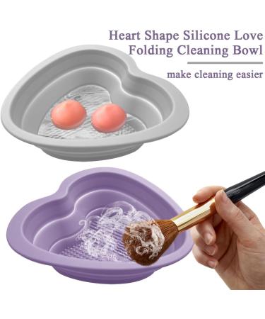 3 PCS Foldable Makeup Brush Cleaner Mat Silicone Makeup Brush Cleaning Mat Portable Cosmetic Brush Cleaner Washing Tool - Buy Online on GoSupps.com