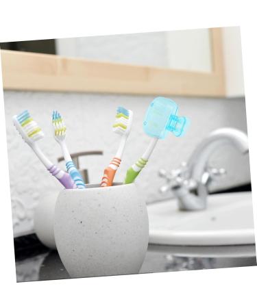STOBAZA 5pcs Electric Toothbrush Caps - Travel Case Protection Covers - Assorted Colors - Compact Organizer for Toothbrush Heads - Buy Online on GoSupps.com