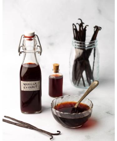 Heart & Harvest Premium Tahitian Vanilla Beans Grade A - Pack of 10 Whole Pods | 5-6 Long Sticks for Baking, Ice Cream, Syrup | Ideal for Vanilla Powder & Extract - Buy Online on GoSupps.com