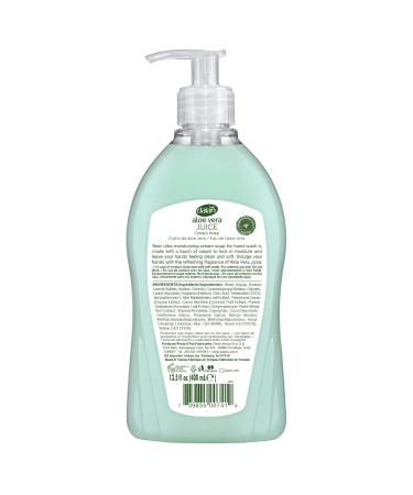 Dalan Aloe Vera Juice Cream Ultra Moisturizing Liquid Hand Soap for Dry and Fresh Hands Feeling Clean and Soft (13.5 Fl Oz / 400 mL (Pack of 3)) 13.5 Fl Oz (Pack of 3) - Buy Online on GoSupps.com