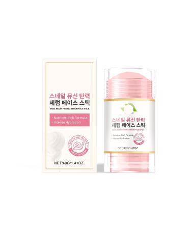 Collagen Face Serum Stick - Long-Lasting Moisturizing Lifting Skin Snail Secretion + Retinol For Fine Lines Easy Use(1PCS) 1 Fl Oz (Pack of 1)