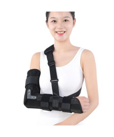 SFKLYU Arm Sling Shoulder Immobilizer Rotator Cuff Support Brace Elbow Immobilizer Brace Support for Rotator Cuff Injury Support for Arm Wrist Elbow M Medium