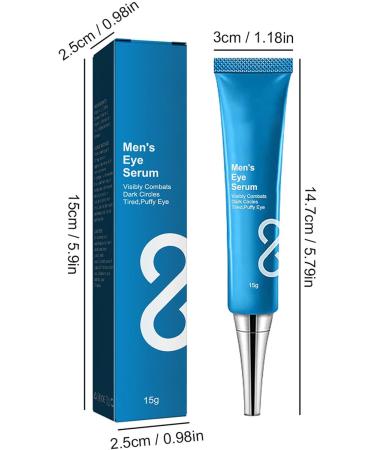  Zankie Eye Contour Cream for Men Moisturizing Essence Eye Cream 0.5 oz | Moisturizing Essence and Eye Skin Care to Avoid Dull Eye Area Zankie - Buy Online on GoSupps.com