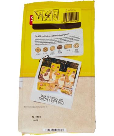  Sch r Pack of 6 Schar Gocce di Luna shortbread biscuits dark chocolate and cocoa 175g - Buy Online on GoSupps.com