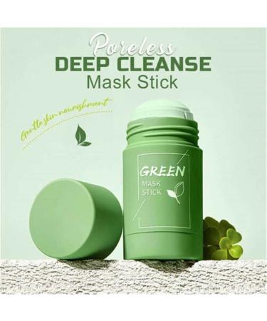 Poreless Deep Cleanse Mask Stick with Green Tea - Deep Clean Pore Clay Mask for All Skin Types - Unisex 1PC - Buy Online on GoSupps.com