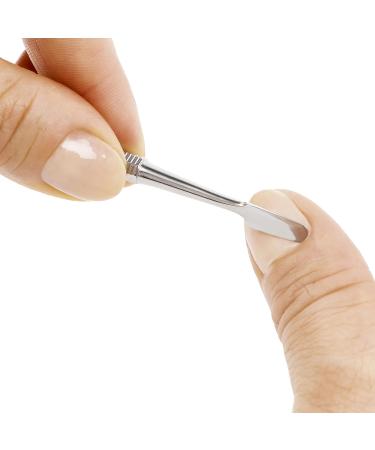 REMOS Double-Ended Stainless Steel Cuticle Pusher - 10 cm for Perfect Nail Care | International Shipping Available - Buy Online on GoSupps.com